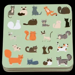 Coasters (set of 4) - Nine Lives