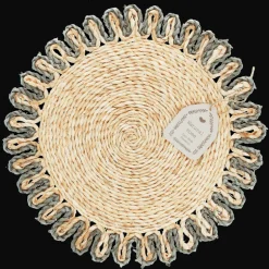 Corn husk placemat - Grey