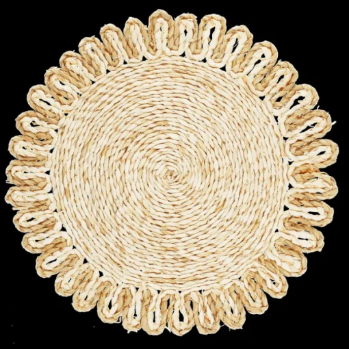 Corn husk placemat - Natural