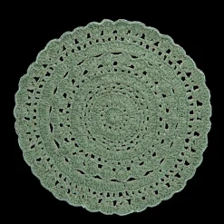 Crochet placemat - Green