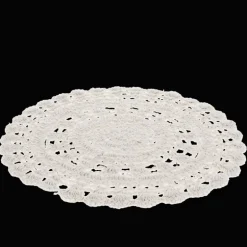 Crochet placemat - Ivory