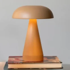 Dimmable mushroom touch lamp - Fawn