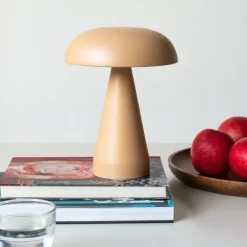 Dimmable mushroom touch lamp - Fawn