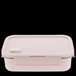 Double wall lunch box with divider - Pink