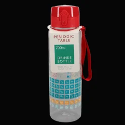 Drinks bottle with push button lid 700ml - Periodic Table