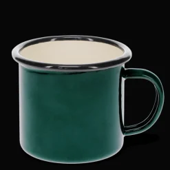 Enamel mug 350ml - Dark green