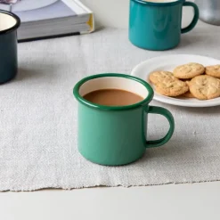 Enamel mug 350ml - Green