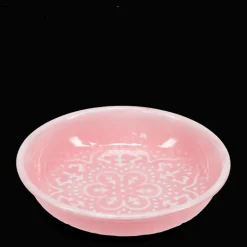 Enamel trinket dish - Pink