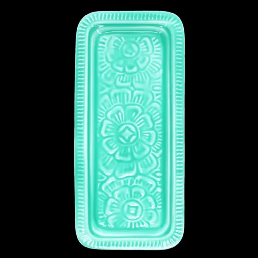 Enamel trinket tray - Aqua