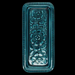 Enamel trinket tray - Blue