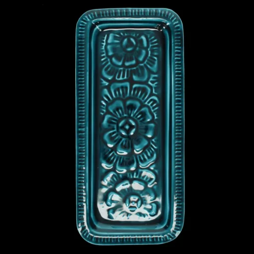 Enamel trinket tray - Blue
