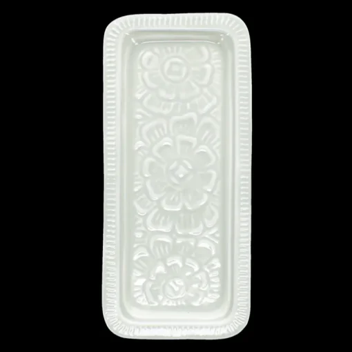 Enamel trinket tray - Light grey