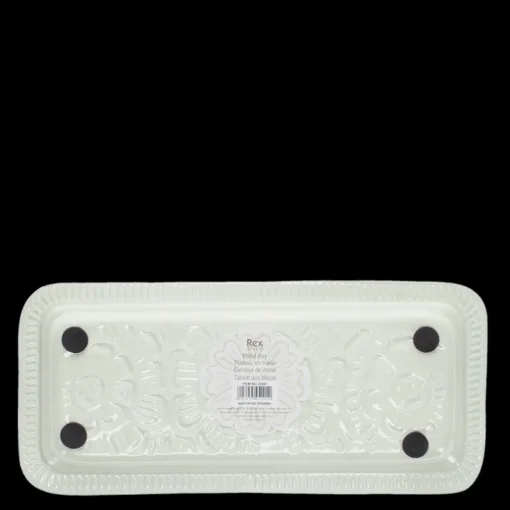 Enamel trinket tray - Light grey