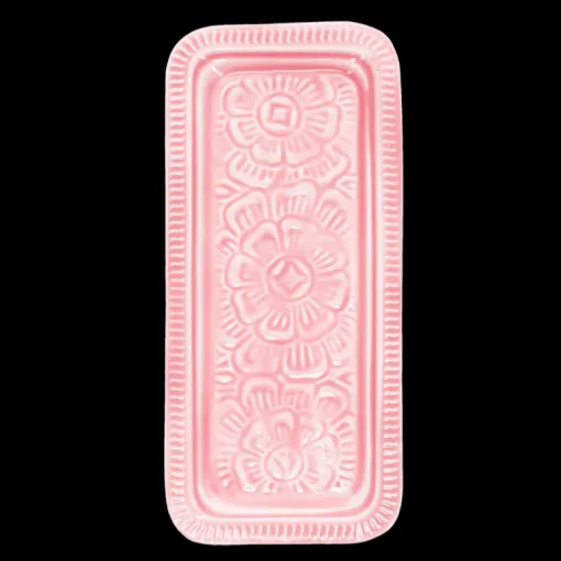 Enamel trinket tray - Pink