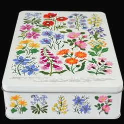 Fairy cake storage tin - Wild Flowers