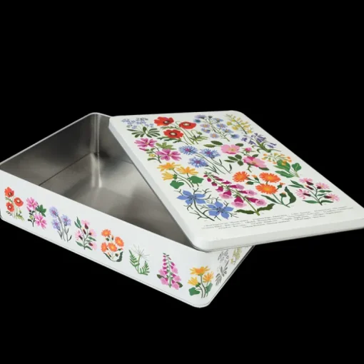 Fairy cake storage tin - Wild Flowers