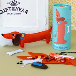 Felt craft kit - Sew your own sausage dog