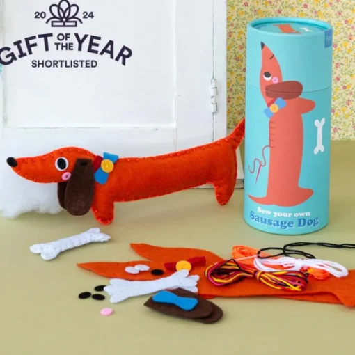 Felt craft kit - Sew your own sausage dog