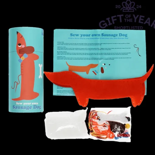 Felt craft kit - Sew your own sausage dog