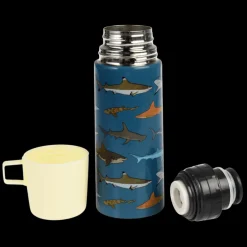 Flask and cup 350ml - Sharks