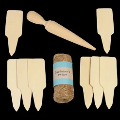 Gardener's tools and twine in a tin - Your Garden