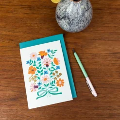 Greetings card - Bunch of flowers