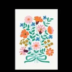 Greetings card - Bunch of flowers