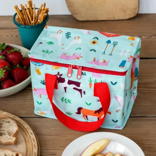 Insulated lunch bag - Farmyard