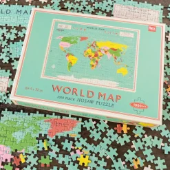 Jigsaw puzzle (1000 pieces) - World Map