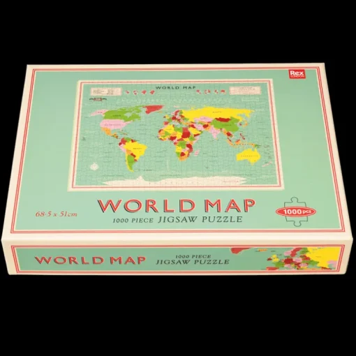 Jigsaw puzzle (1000 pieces) - World Map