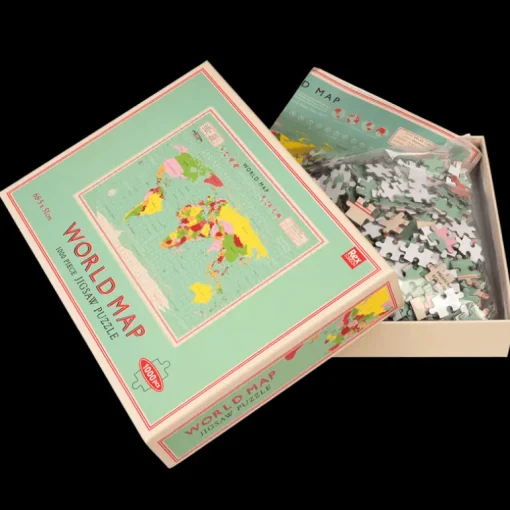 Jigsaw puzzle (1000 pieces) - World Map