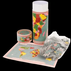 Jigsaw puzzle in a tube (300 piece) - World Map