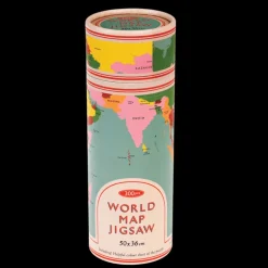 Jigsaw puzzle in a tube (300 piece) - World Map