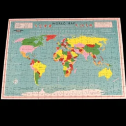Jigsaw puzzle in a tube (300 piece) - World Map
