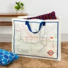 Jumbo storage bag - TfL Heritage Tube Map