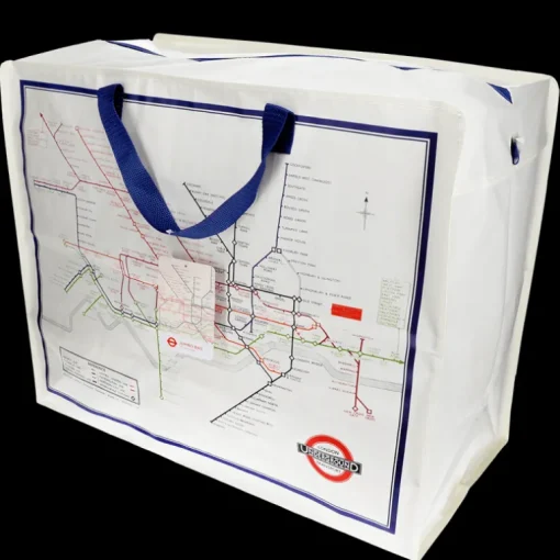 Jumbo storage bag - TfL Heritage Tube Map