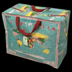 Jumbo storage bag - World Map