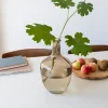 Large bottle vase (31cm) - Amber