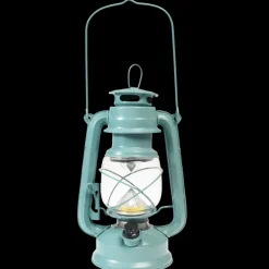 LED hurricane lantern - Light Blue