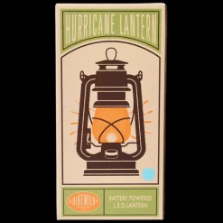 LED hurricane lantern - Light Blue