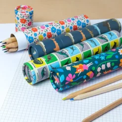 Long tube of colouring pencils - Fairies in the Garden