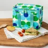 Lunch bag - Blue and green Daisy