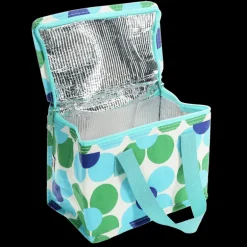 Lunch bag - Blue and green Daisy
