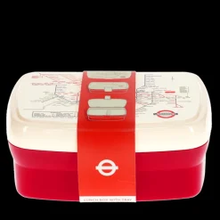 Lunch box with tray - TfL Heritage Tube map