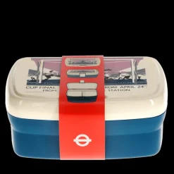 Lunch box with tray - TfL Vintage Poster "Cup Final"