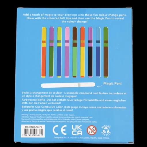 Magic colour change felt tip pens (set of 10)