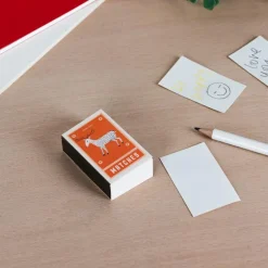 Matchbox size notepad - Deer