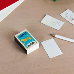 Matchbox size notepad - Leopard