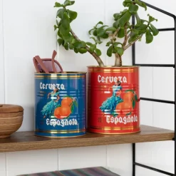 Medium storage tins (set of 2) - Cerveza Española