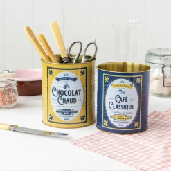 Medium storage tins (set of 2) - Cafe de Paris